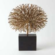 Picture of TUMBLE WEED SCULPTURE-GOLD LEAF