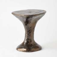 Picture of PRIMITIVE ACCENT TABLE-REACTIVE BRONZE