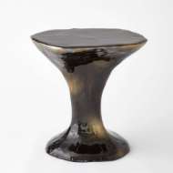 Picture of PRIMITIVE ACCENT TABLE-REACTIVE BRONZE