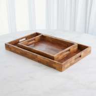 Picture of QUARTERED WOOD TRAYS