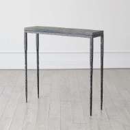 Picture of FORRESTER CONSOLE-BLACKENED/FLAMED MARBLE-SM