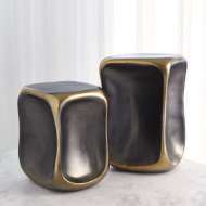 Picture of FORMATION ACCENT TABLES-BLACK/GOLD