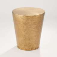 Picture of IZMIR HAMMERED BRASS SIDE TABLE