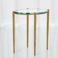 Picture of PETITE OVAL ACCENT TABLE-ANTIQUE GOLD