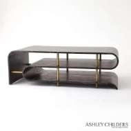 Picture of TRAVERSE COFFEE TABLE-EBONY CERUSED