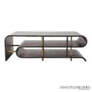 Picture of TRAVERSE COFFEE TABLE-EBONY CERUSED