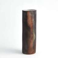 Picture of RUST CYLINDER RAKU VASES