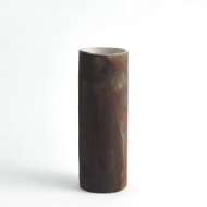 Picture of RUST CYLINDER RAKU VASES