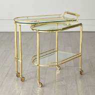 Picture of GALLERY FOLDING BAR-SHINY BRASS