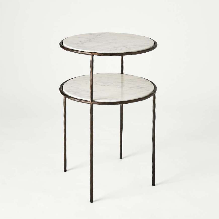 Picture of REGISTRAR TIERED TABLE-BRONZE