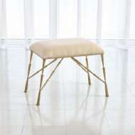 Picture of SPIKE BENCH WITH MUSLIN CUSHION