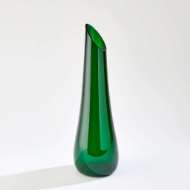 Picture of TALL SLANT VASE-EMERALD