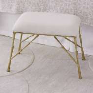 Picture of SPIKE BENCH WITH MUSLIN CUSHION