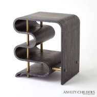 Picture of TRAVERSE SIDE TABLE-EBONY CERUSED