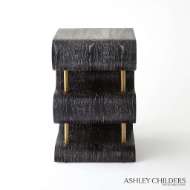 Picture of TRAVERSE SIDE TABLE-EBONY CERUSED