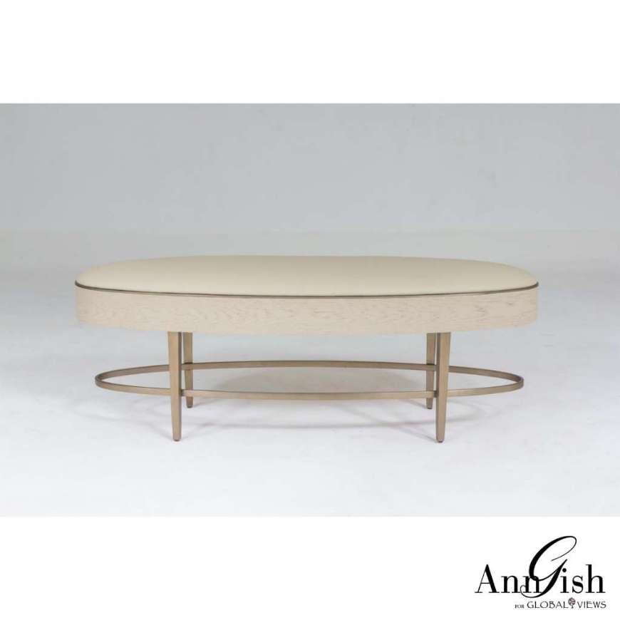 Picture of ELLIPSE BENCH-IVORY