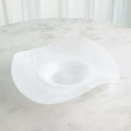 Picture of WAVY EDGE BOWL-WHITE