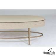 Picture of ELLIPSE BENCH-IVORY