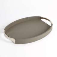 Picture of ROBERTS TRAYS-FOSSIL GREY W/NICKEL