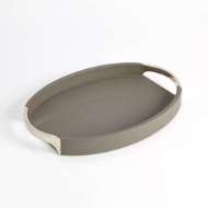 Picture of ROBERTS TRAYS-FOSSIL GREY W/NICKEL