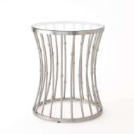 Picture of AURORA END TABLE-NICKEL