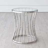 Picture of AURORA END TABLE-NICKEL