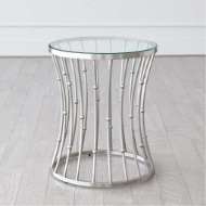 Picture of AURORA END TABLE-NICKEL