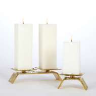 Picture of TORCH CANDLE HOLDERS-BRASS