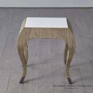 Picture of PARIS SPOT TABLE-GREY SANDBLASTED OAK