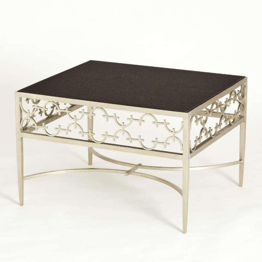 Picture of C-FRET COCKTAIL TABLE-SILVER