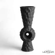 Picture of VOLCANIC VASES-BLACK VOLCANO