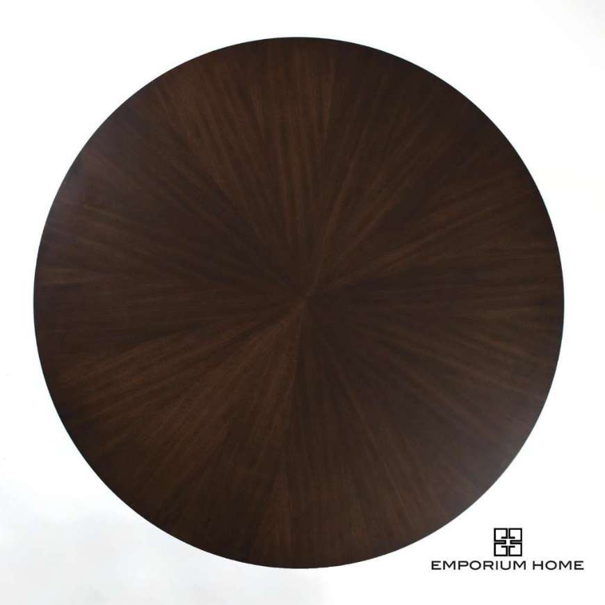 Picture of FLUTE TABLE TOP-ROUND-WALNUT-60"