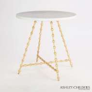 Picture of ELDER END TABLE-GOLD