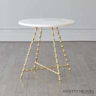 Picture of ELDER END TABLE-GOLD