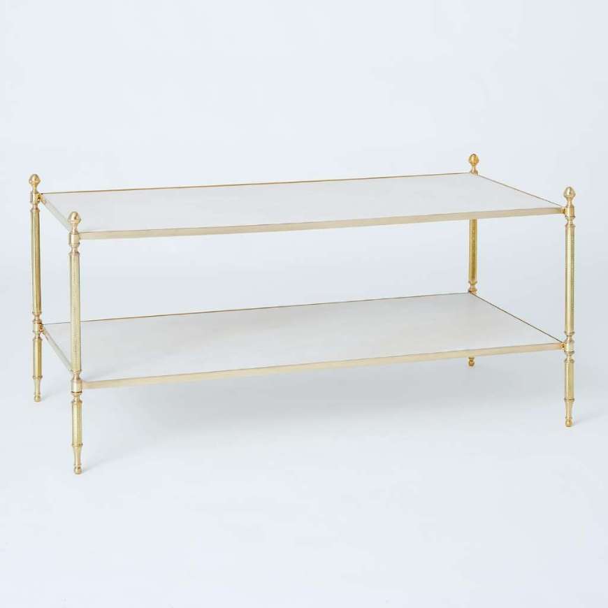 Picture of ACORN COCKTAIL TABLE-BRASS