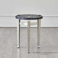 Picture of ROMAN DRINKS TABLE-NICKEL