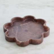 Picture of CUMULUS ALABASTER TRAYS-CHOCOLATE