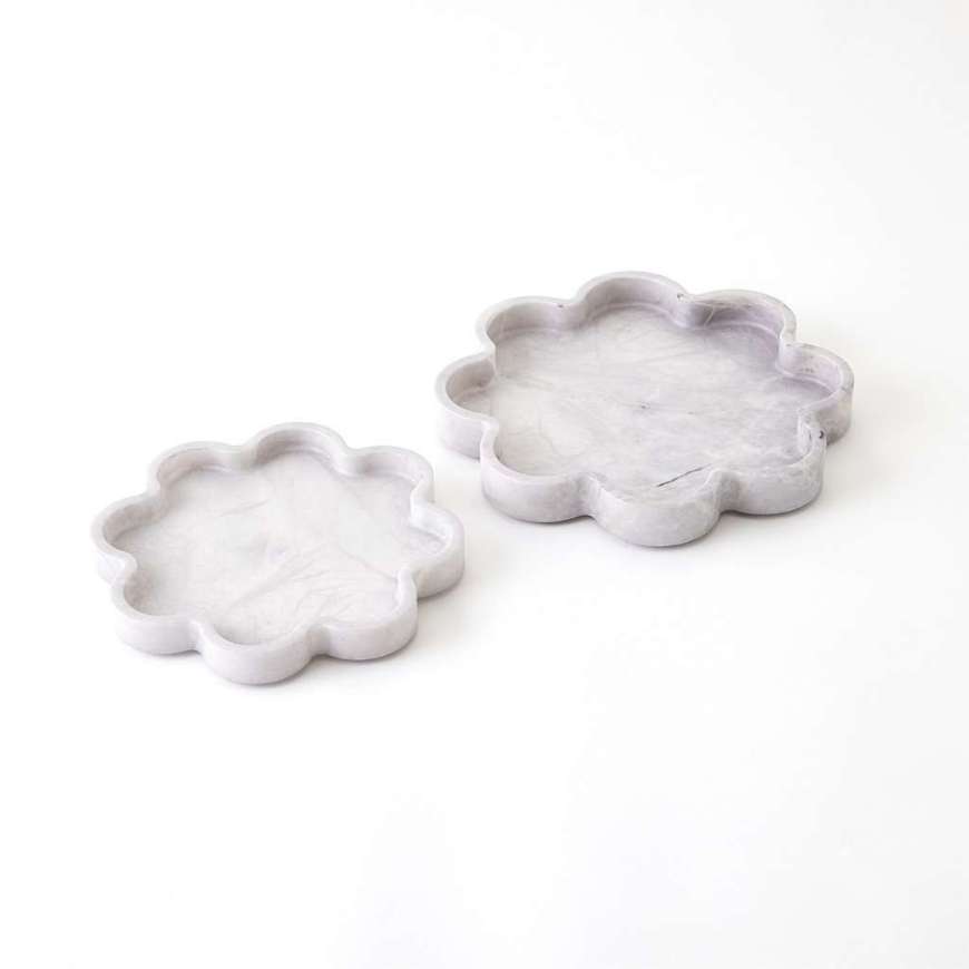 Picture of CUMULUS ALABASTER TRAYS-GREY