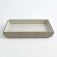 Picture of CURVED CORNER TRAY-LIGHT GREY