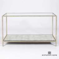 Picture of STUD CONSOLE TABLE-SILVER LEAF