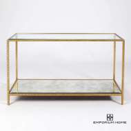 Picture of STUD CONSOLE TABLE-GOLD LEAF