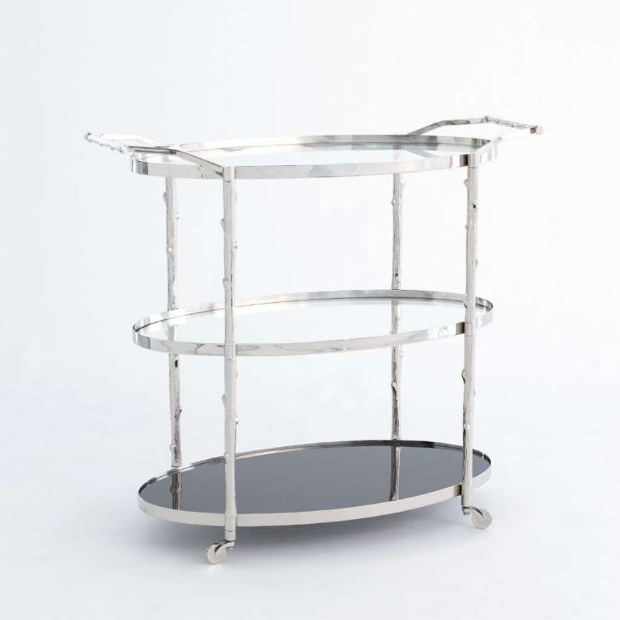 Picture of ARBOR BAR CART-NICKEL