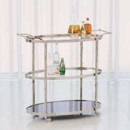 Picture of ARBOR BAR CART-NICKEL