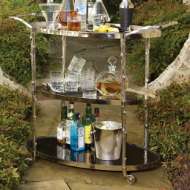 Picture of ARBOR BAR CART-NICKEL