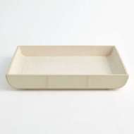 Picture of CURVED CORNER TRAY-IVORY