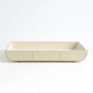 Picture of CURVED CORNER TRAY-IVORY