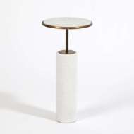 Picture of SHORT CORED MARBLE TABLE-BRONZE