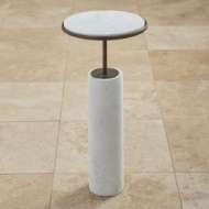 Picture of SHORT CORED MARBLE TABLE-BRONZE