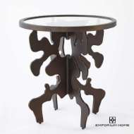 Picture of INK BLOT SIDE TABLE-BRONZE