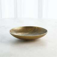 Picture of LINEN ROUND TRAYS-BRASS